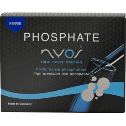 Kit De Test De Nitratos (NO3) NYOS Reefer Para Acuario - 50 Tests, Rango 1-160 Mg/l, Hecho En Alemania