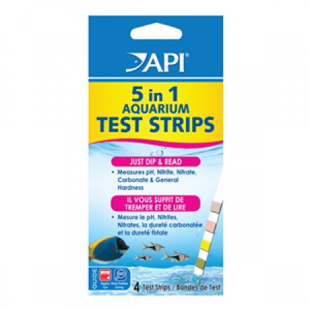 Api 5 In 1 Test Strip Aquarium