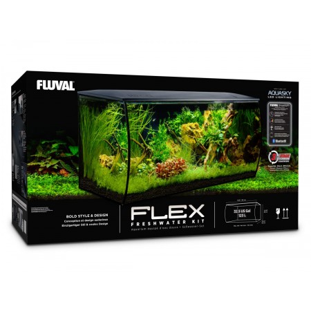 Flex 123ltr tropical with cabinet