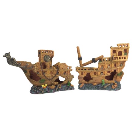 Super Large Sunken Shipwreck