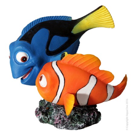 Blue Tang And Clownfish