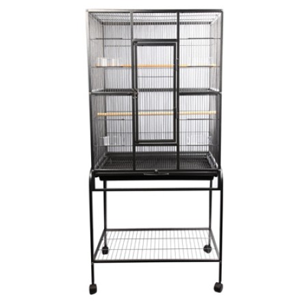 Oxford 603X Black Flight Cage 62 x 43 x 137cm