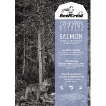 Reefcrest Large breed Puppy/Jr Salmon with sweet potato and vegetables