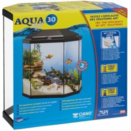 aqua 30 led fish tank setup